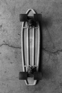 Vintage Skateboard 03 - Metal Print